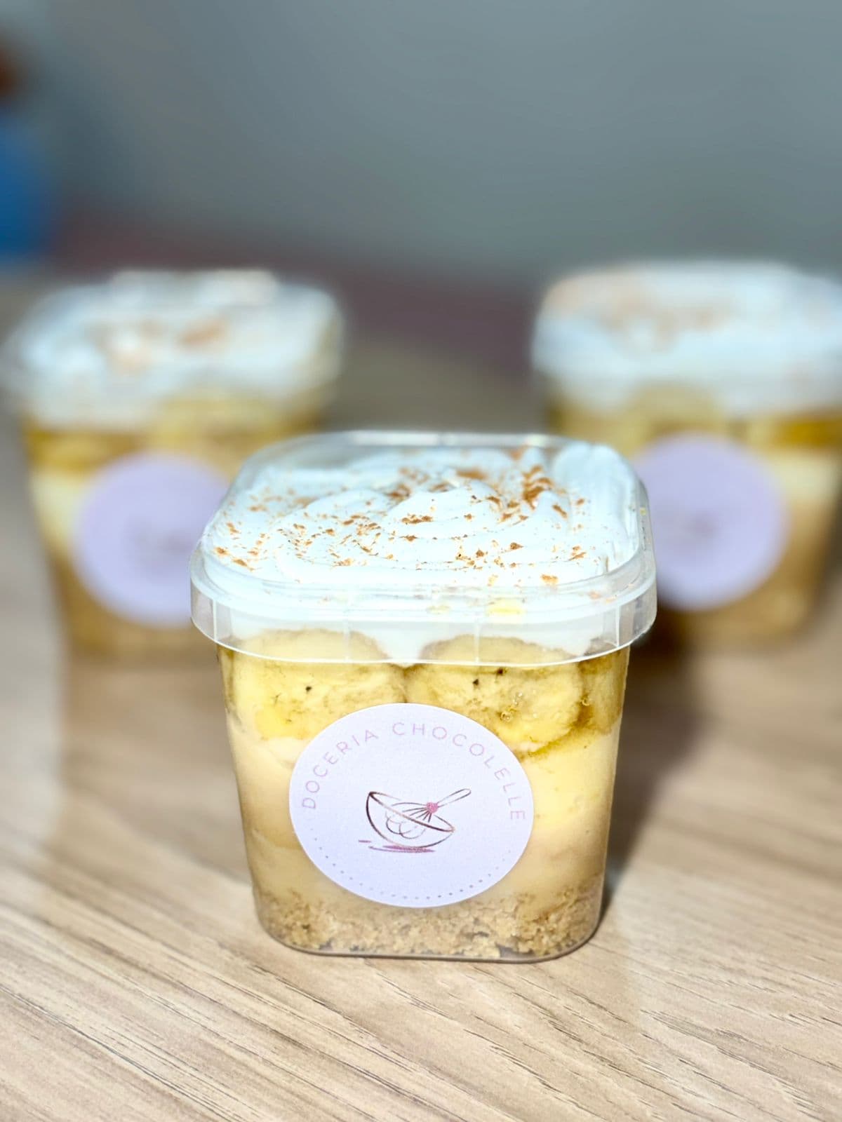 Banoffee no pote R$18,00